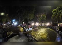 Lepas Pawai Raya Idul Adha 1446 H, Bupati dan Wabup Serta Forkopimda Kampar Pukul Bedug Bersama